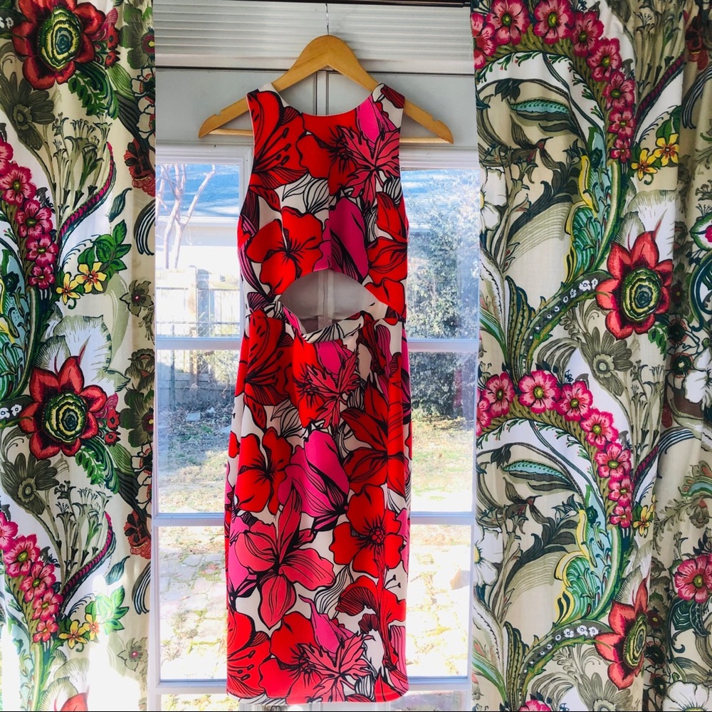 ASOS Floral Sheath Dress US6